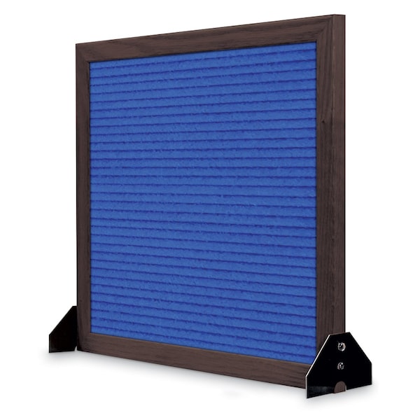 Indoor Enclosed Combo Board, 48"x36", Bronze Frame/Black & Cloud